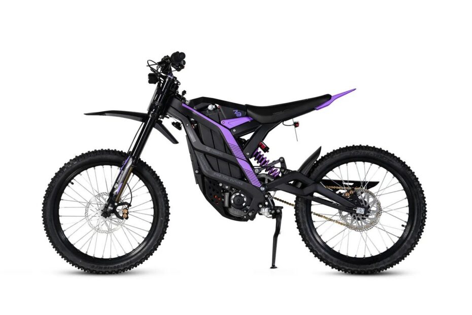 79BIKE Falcon Pro, moto elétrica off road, vista lateral